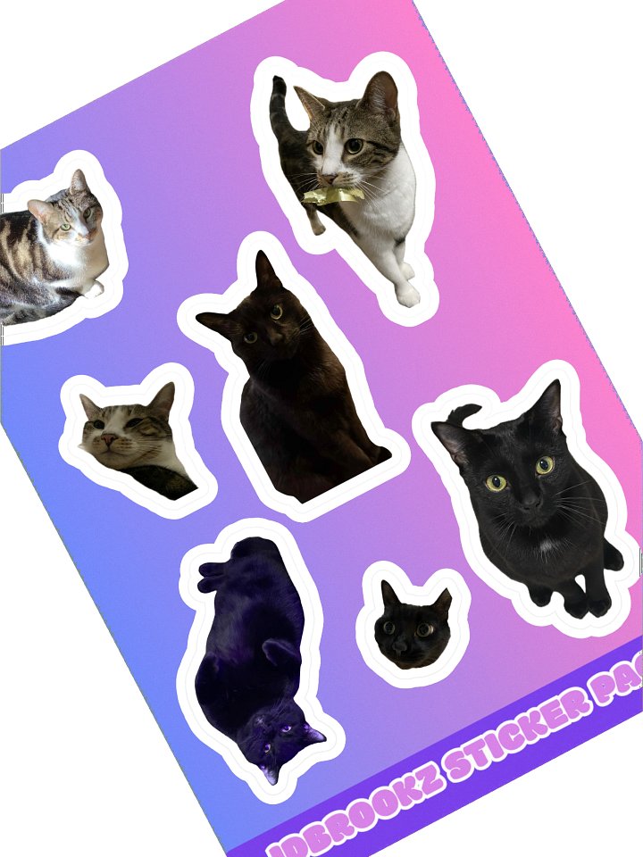 JDBrookz Kitty Sticker Pack product image (2)