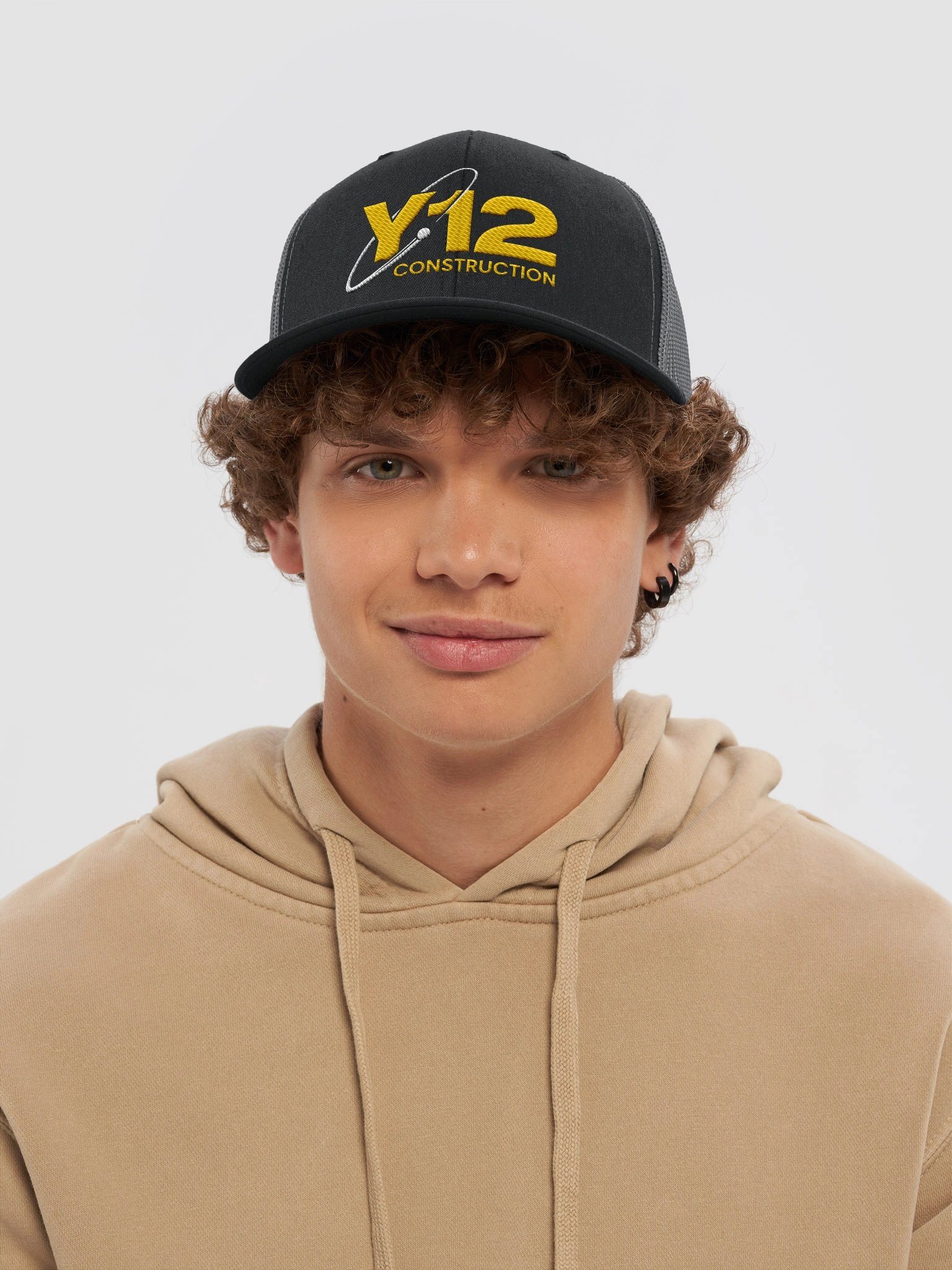 Y12 Construction Hat (Black) product image (5)