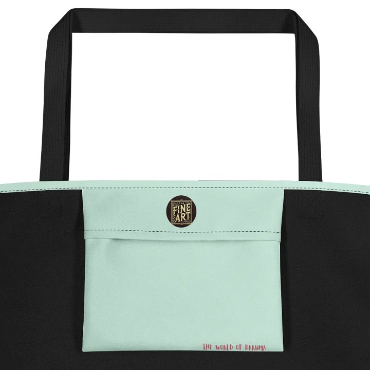 Daruma & Hummingbird Harmony Tote Bag product image (2)
