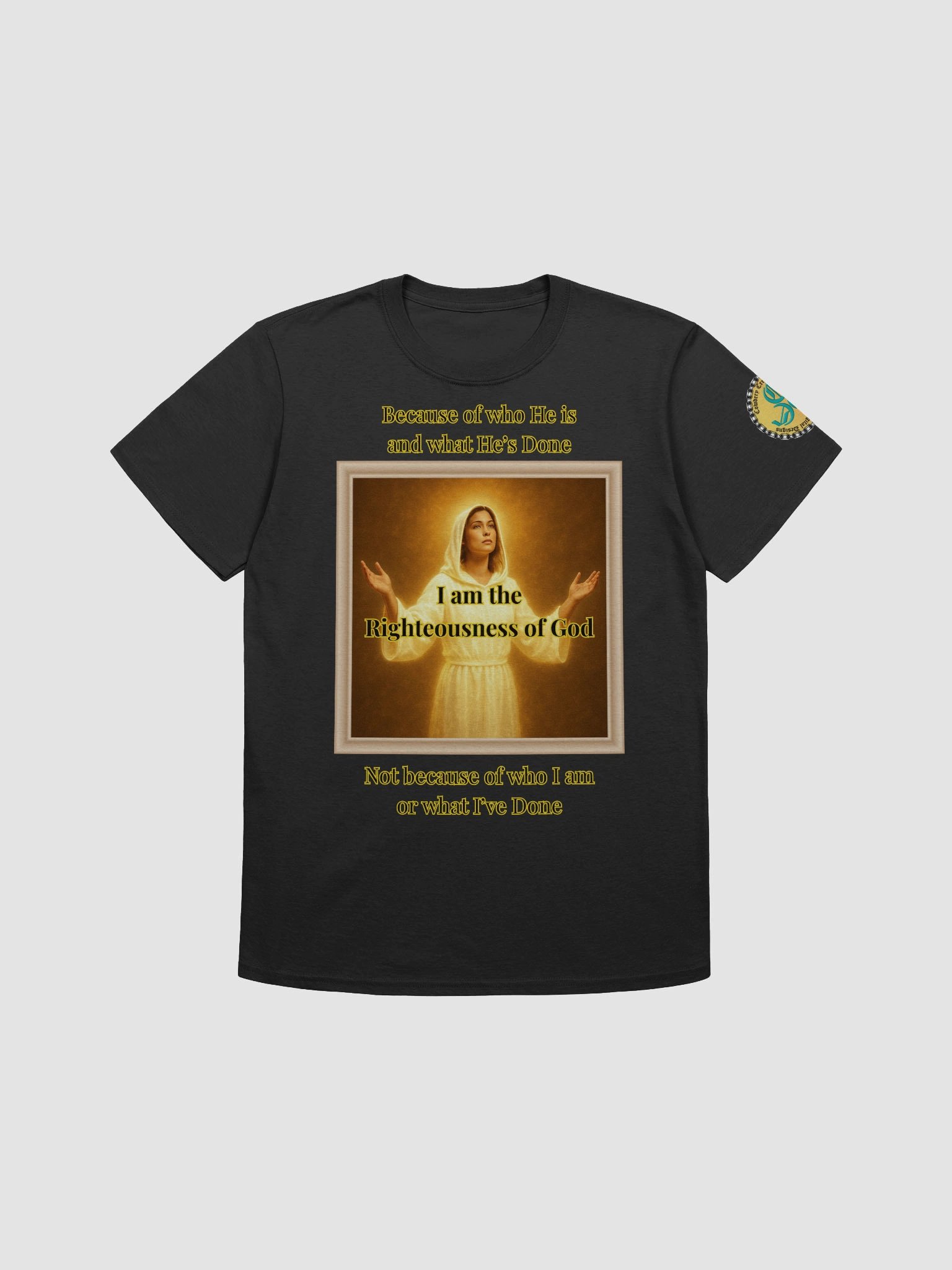 I am the Righteousness of God (Female) Gildan Unisex Softstyle T-Shirt Dark Colors product image (9)