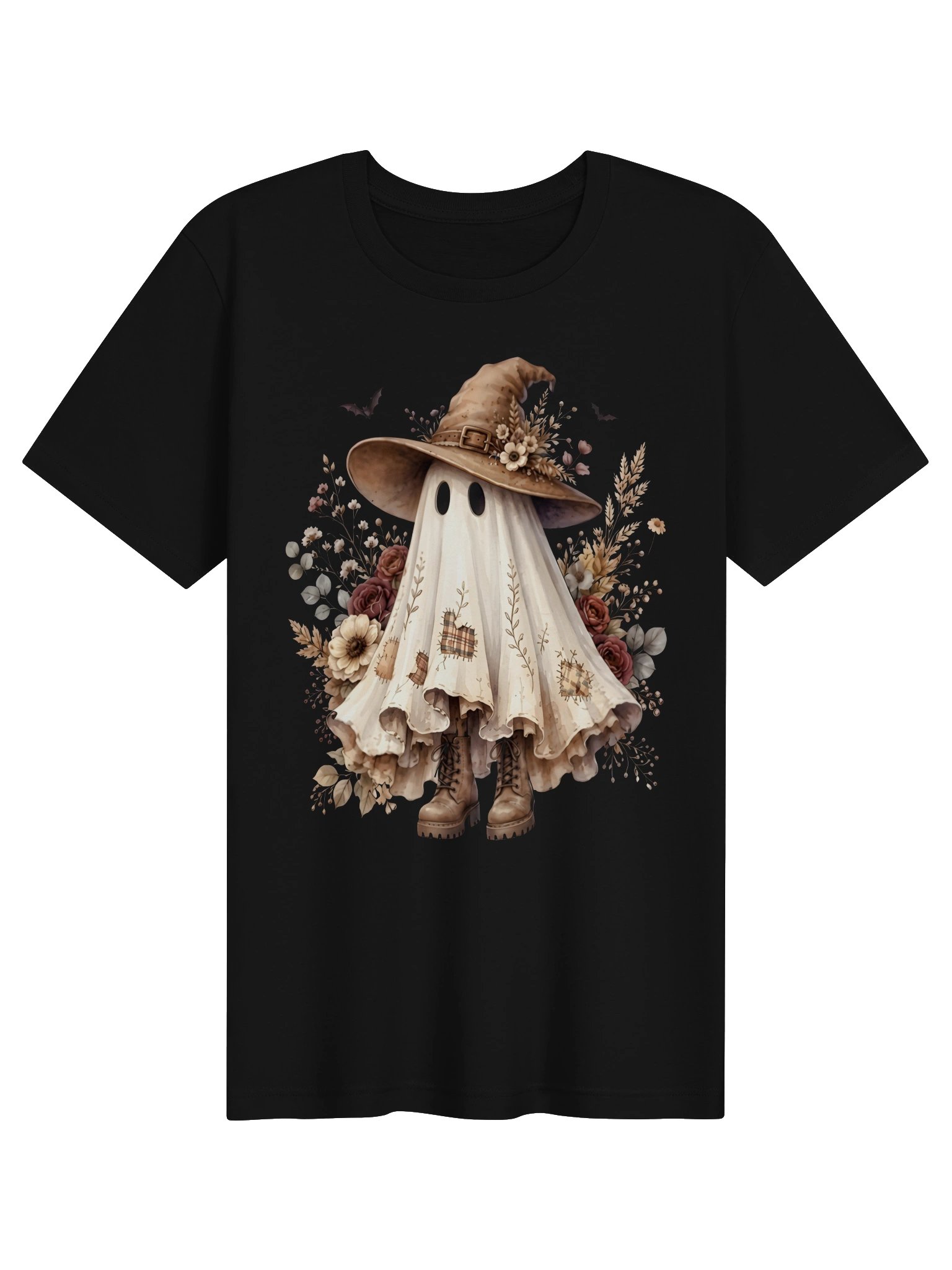 Witchy Ghost Floral Tee product image (2)