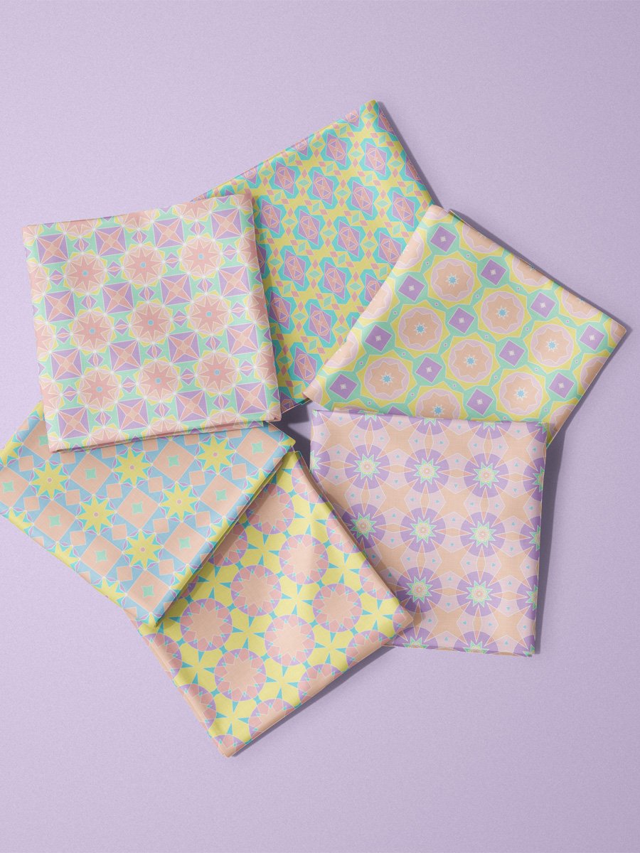Abstract Pastels Pattern Pack 14 - Fun Tiles product image (3)