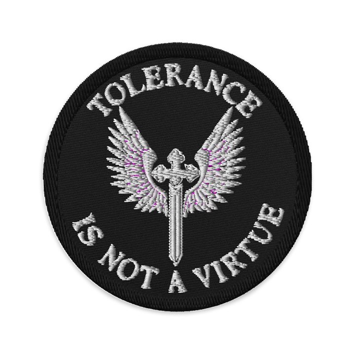 Tolerance is not a virtue patch product image (1)