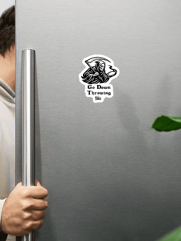 GDT Reaper Logo Die-Cut Magnet product image (4)