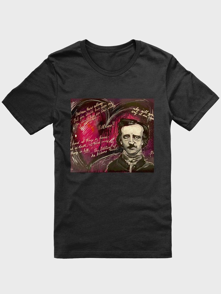 Edgar Allen Poe Heart T-Shirt product image (1)