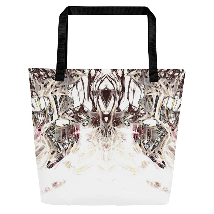 Shattered Monolith Large Tote Bag with Pocket product image (1)