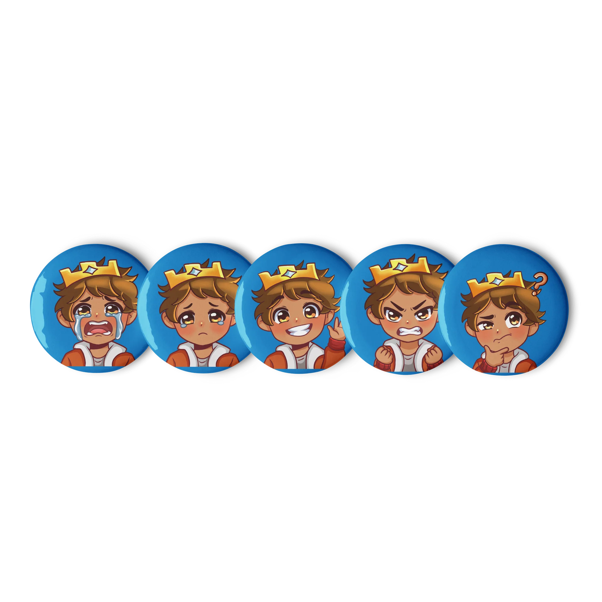 Alphiee Builds Pin Pack – 5-Piece Emote Collector Set product image (2)