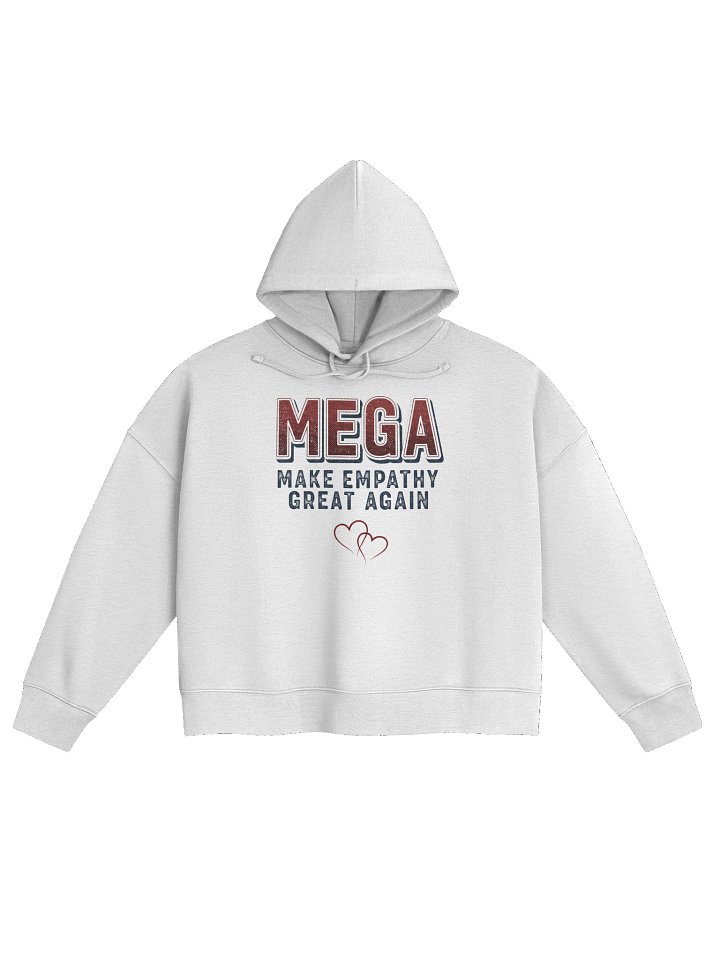 MEGA hoodie, eco-friendly, organic cotton blend product image (1)