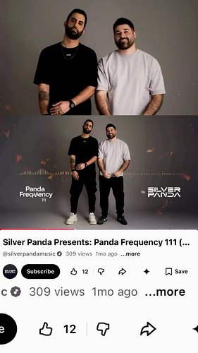 Big support coming in from @silverpandamusic on our track Shivering 👊🏼🩵 Much love for the support on your Panda Frequency sho...