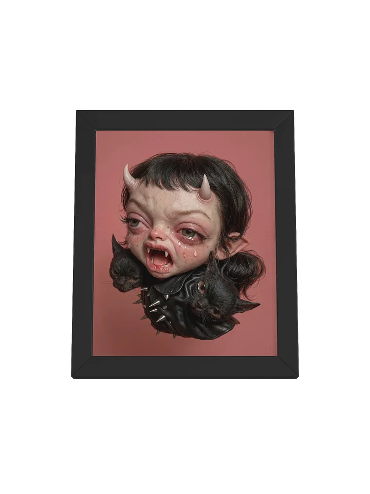 Feral Rage Framed Print product image (1)