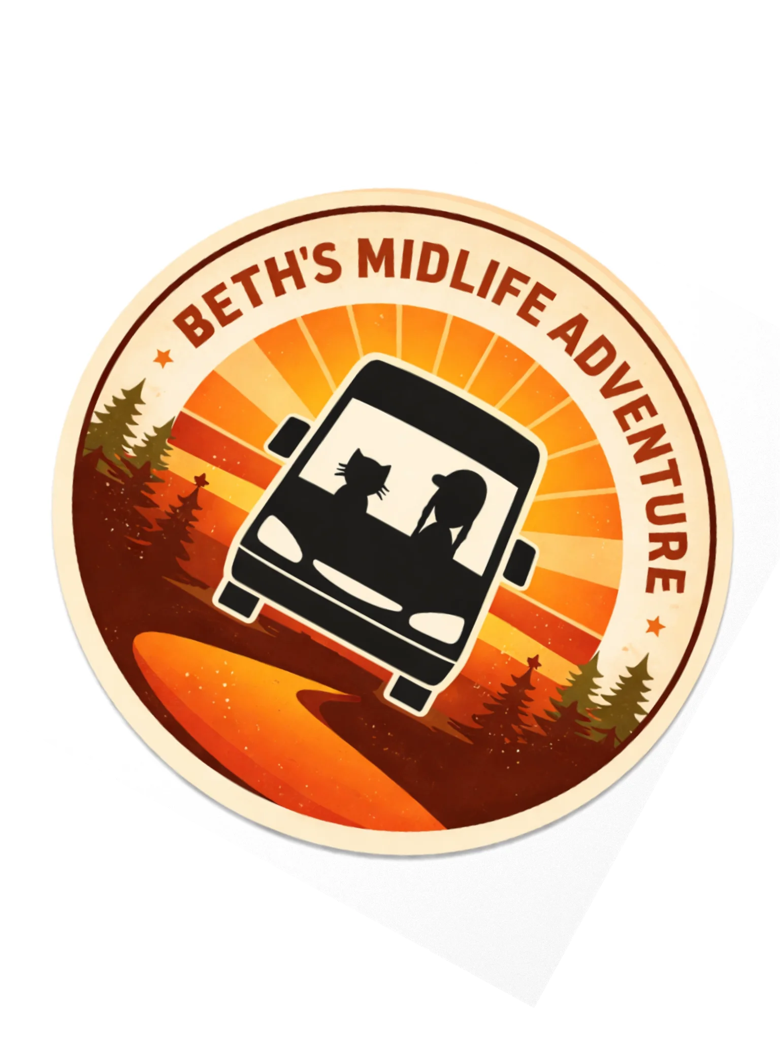 Beth’s MidLife Adventure Sticker product image (2)