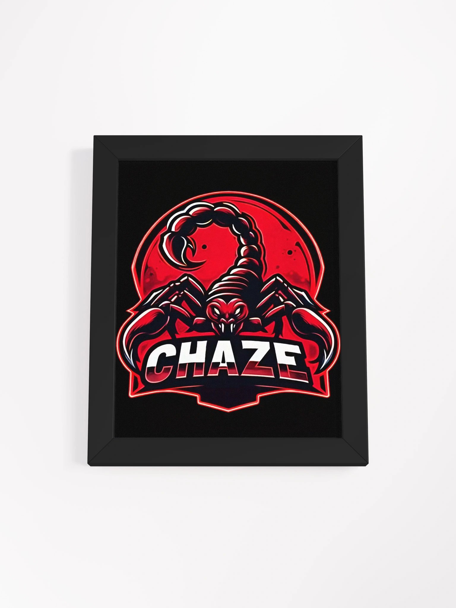 CHAZE | Logoposter, gerahmt product image (1)