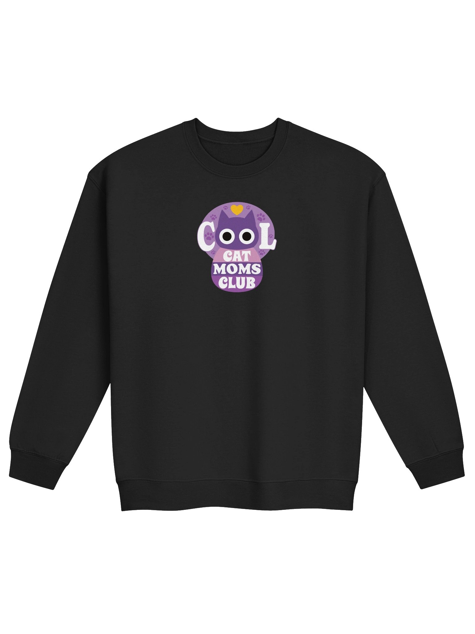 Cool Cat Moms Club - Unisex Adult Sweatshirt product image (1)
