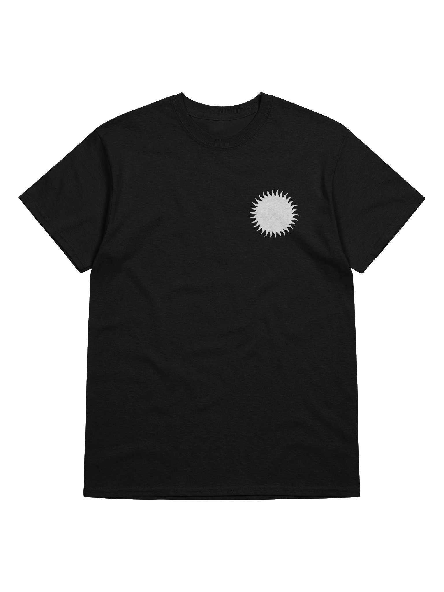 White Evolian Sun Badge T-Shirt product image (5)