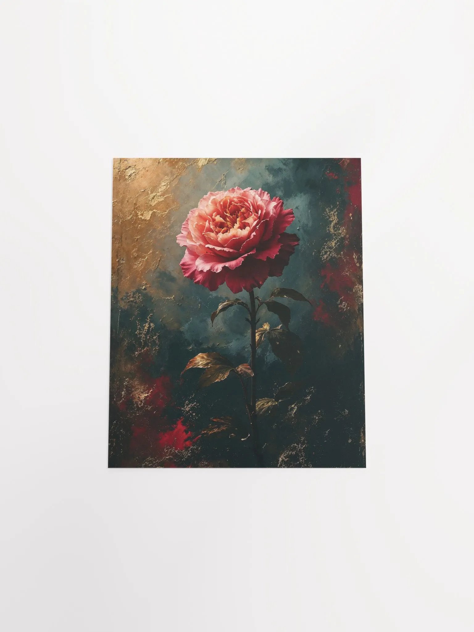 Painted Rose Matte Poster product image (30)