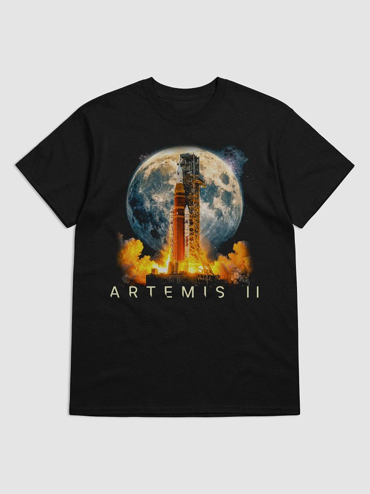 Artemis II Rocket Lunch Shirt | Moon Mission 2026 product image (2)