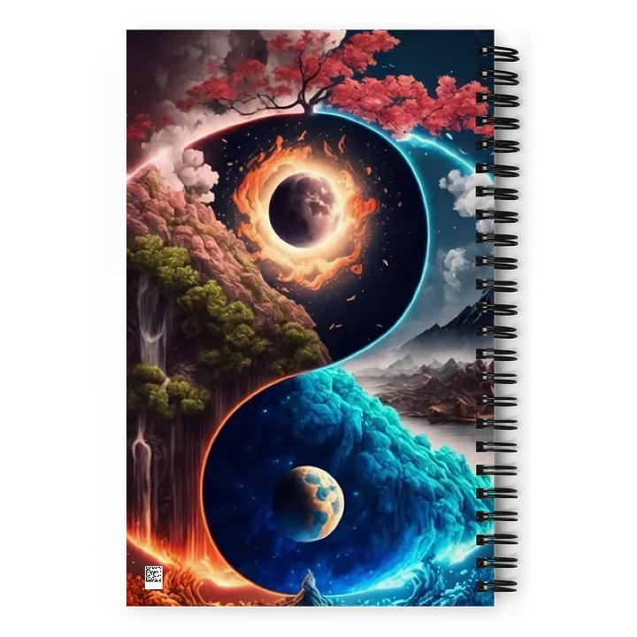 Yin Yang Elements -Spiral Notebook product image (2)