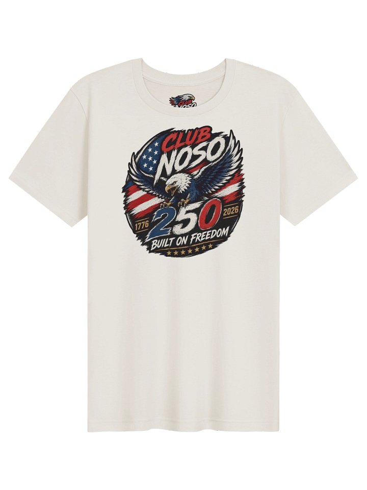 250th fourth of July Special Large front logo t-shirt product image (2)