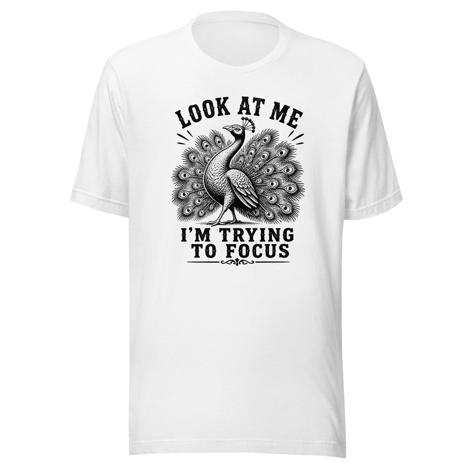 Look At Me Funny Peacock T-Shirt product image (2)