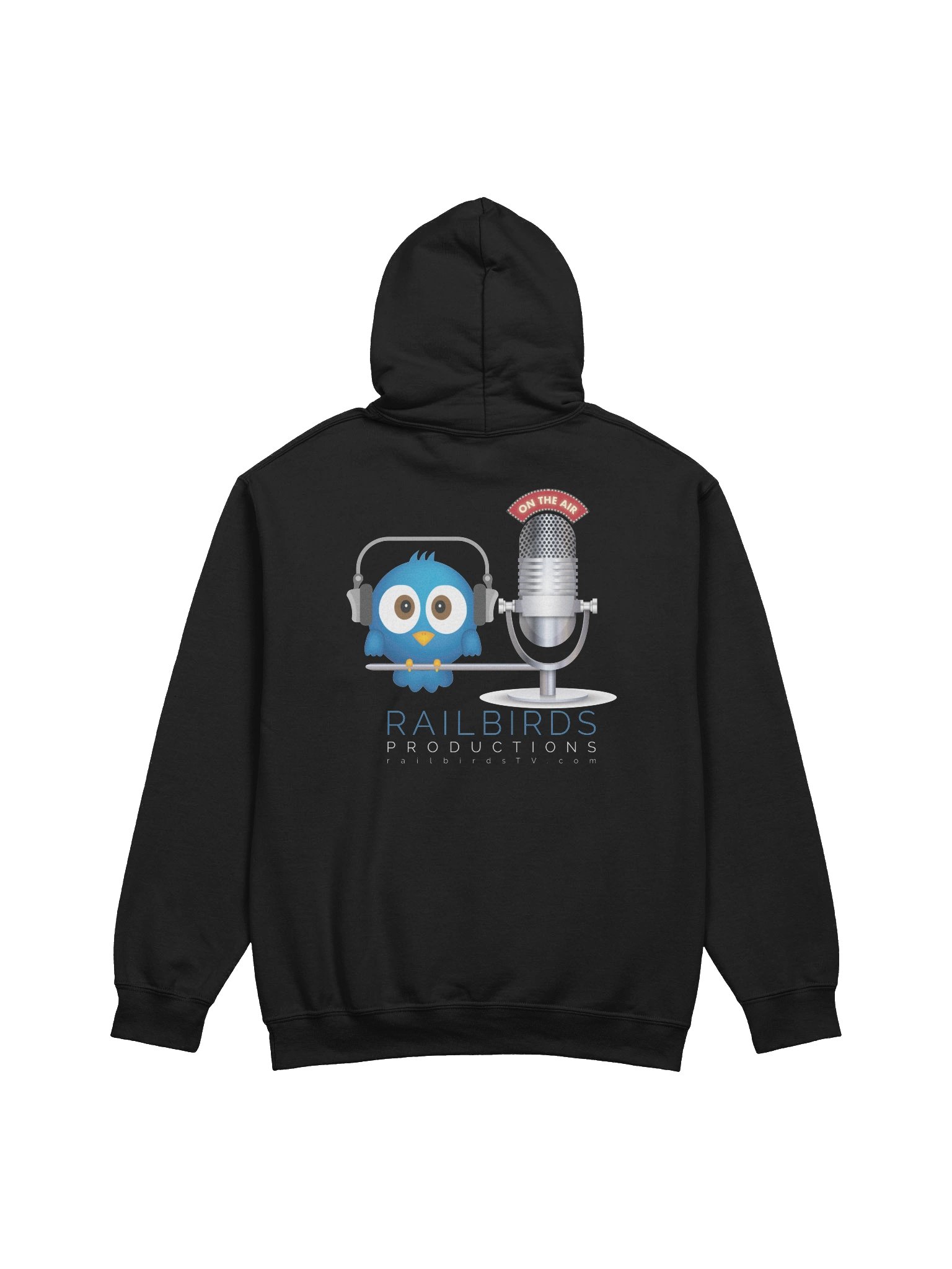 Black Railbirds classic hoodie product image (2)