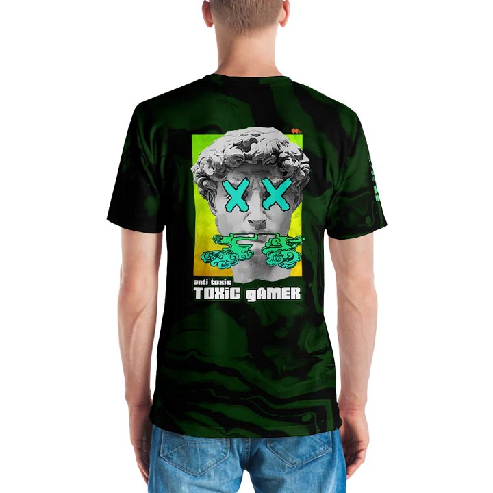 All-Over Print Anti-Toxic-Toxic-Gamer T-shirt product image (2)