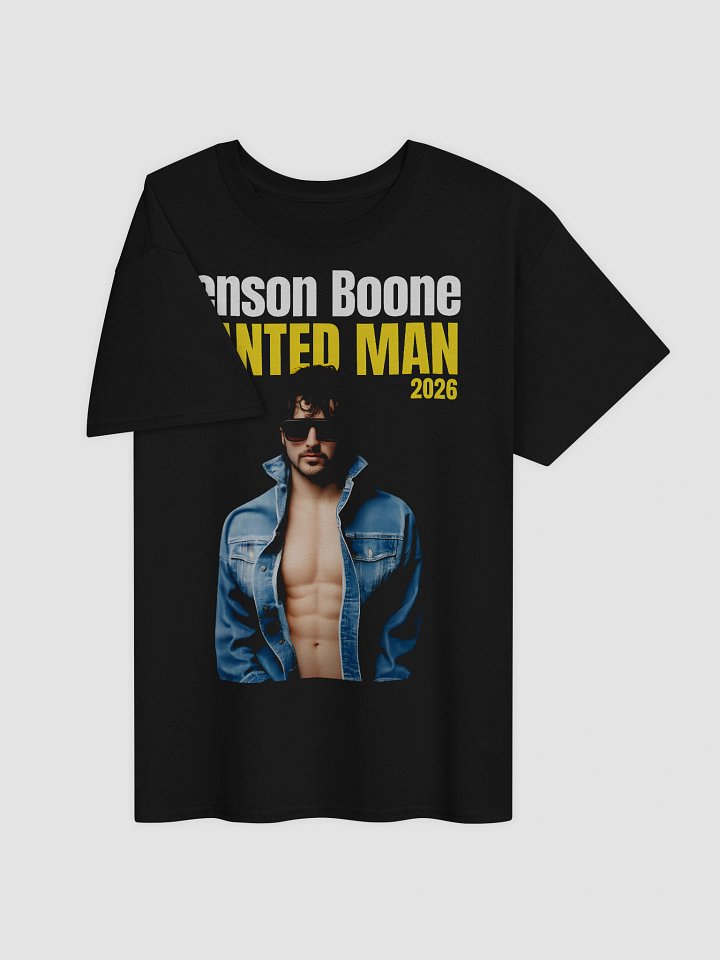 Benson Boone Wanted Man 2026 Shirt, Retro Graphic Concert Tee product image (1)
