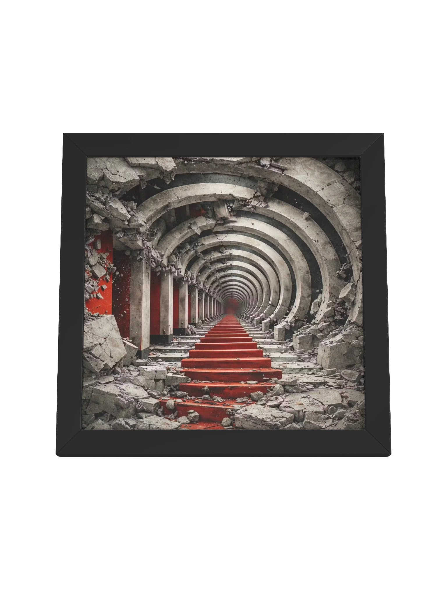 Architectural Surrealism - Concrete Collapse Recursion product image (4)