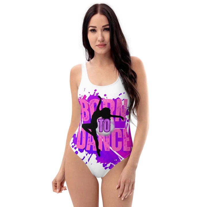 Born to Dance Low Back All-Over Swimsuit product image (1)