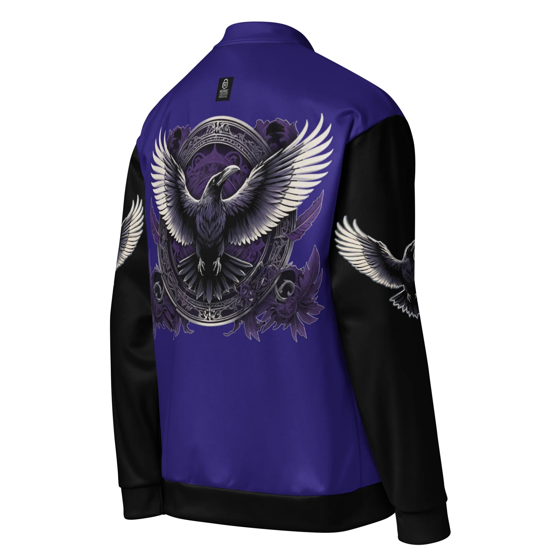 Fierce Winged Varsity Bomber Jacket | Baltimore | Football | Home Locker product image (2)