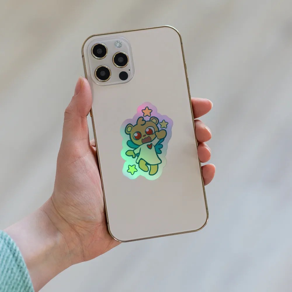 Bearic Happy Holo Sticker product image (7)