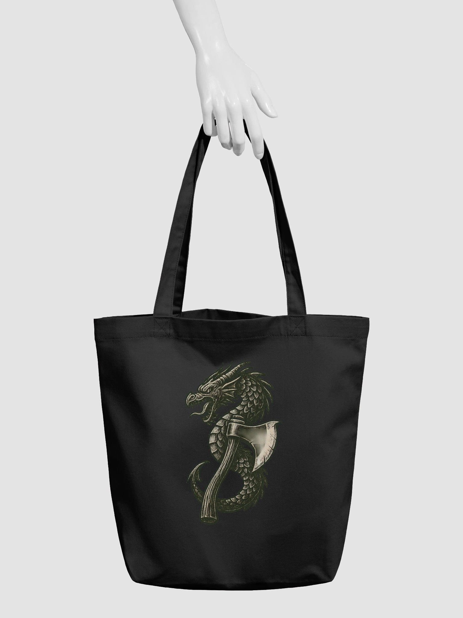 Nordic Dragon Axe Tote Bag – Rugged Sportsmen Style product image (3)