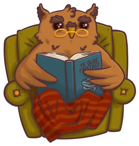 sticker : cosy owl product image (1)