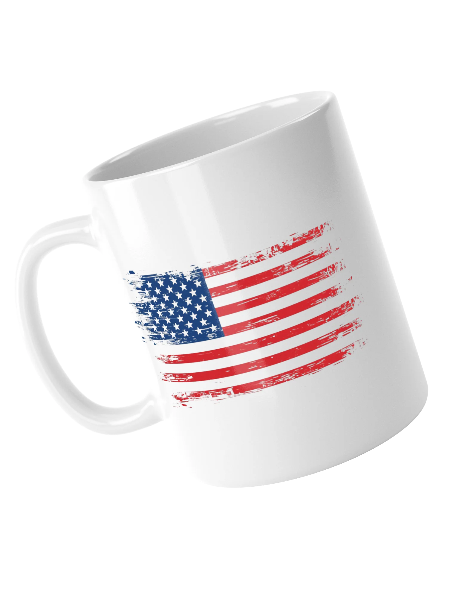 Distressed USA Flag Mug product image (13)