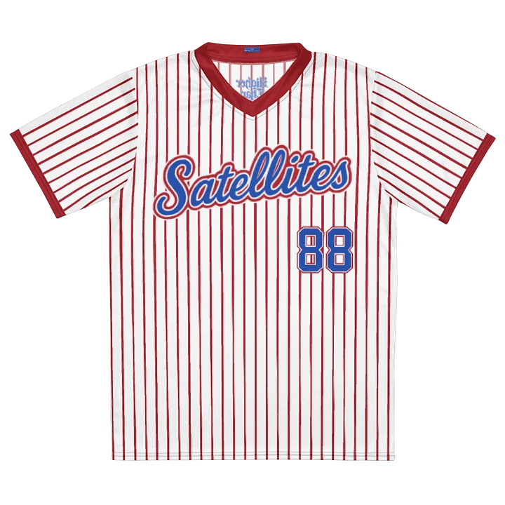 Satellites Pinstripe Baseball Jersey product image (1)