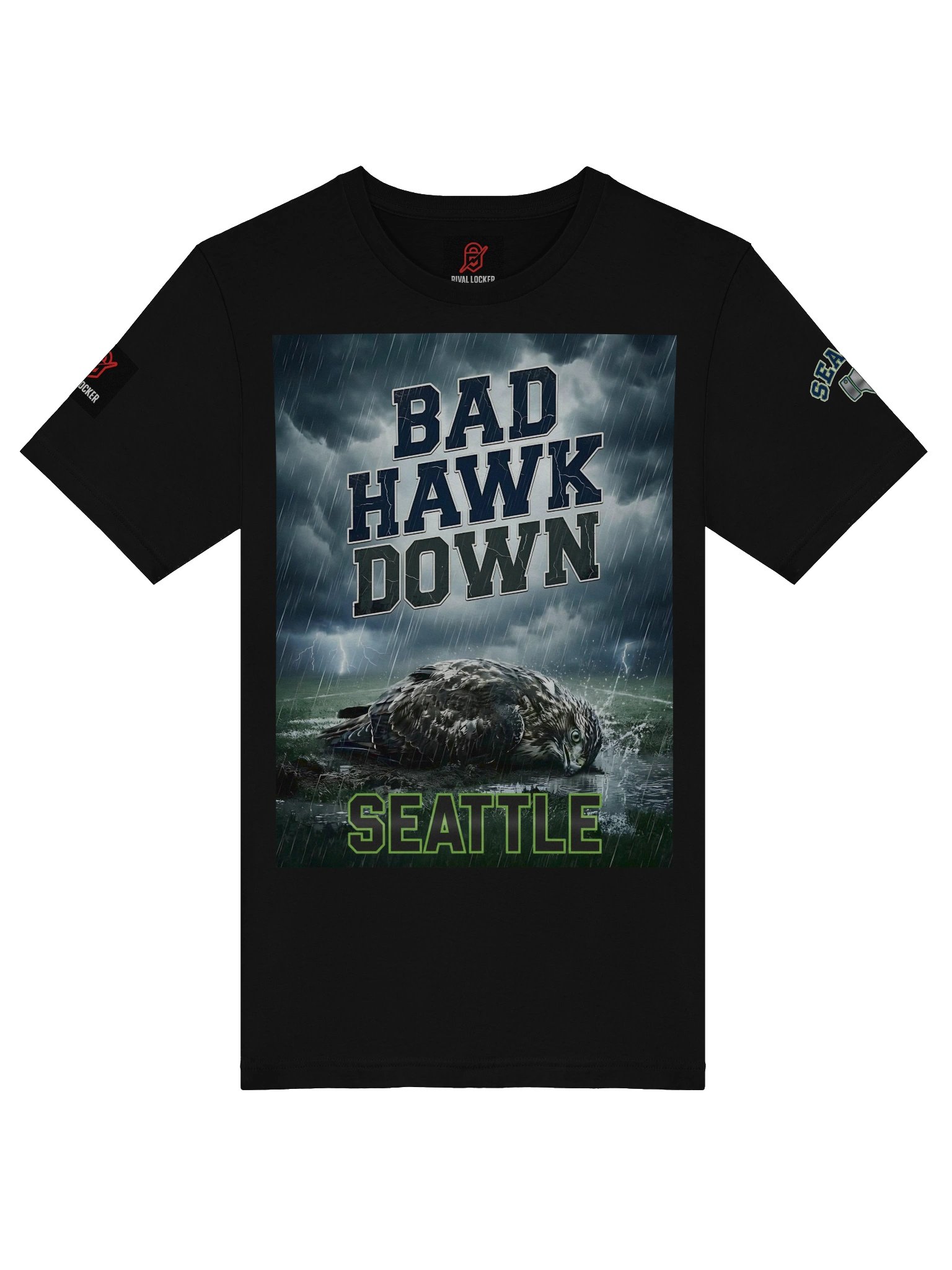 Bad Hawk Down Crash Out | Seattle | Football | Rival Locker product image (27)