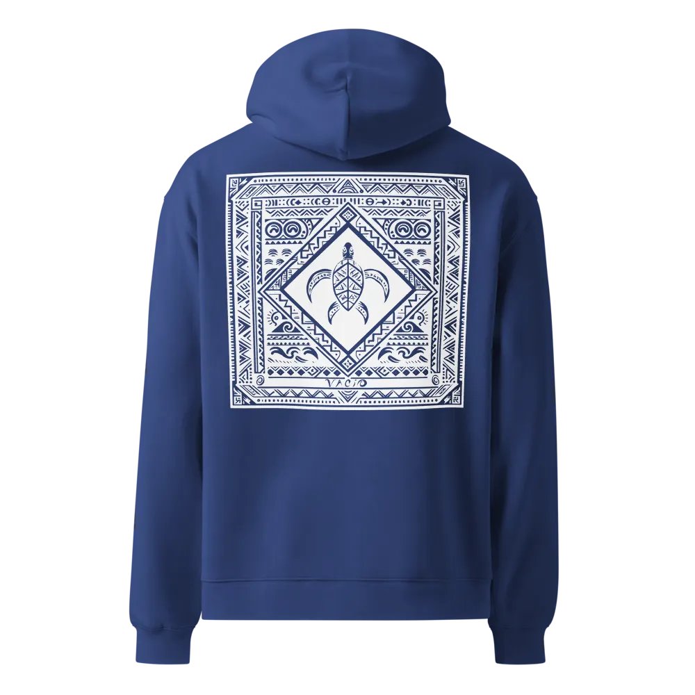 VACIO Tribal Turtle Premium Relaxed Fit Hoodie product image (9)