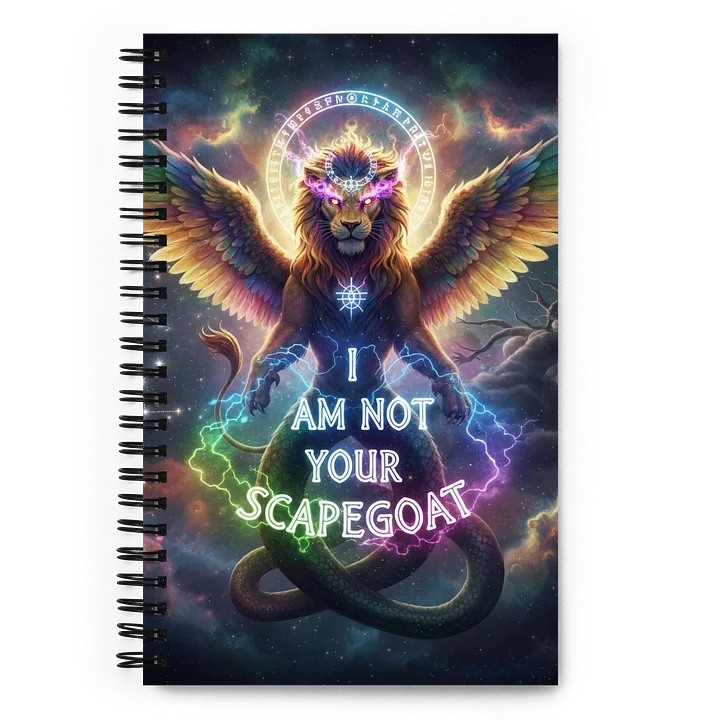Not Your Scapegoat-Spiral Notebook product image (1)