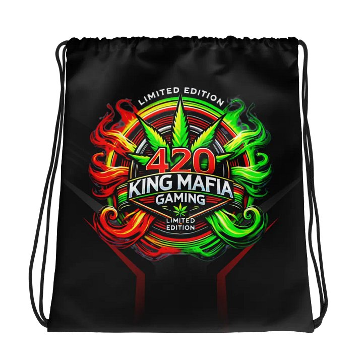 KingMafiaGaming 4/20 Limited Edition Drawstring Bag product image (1)