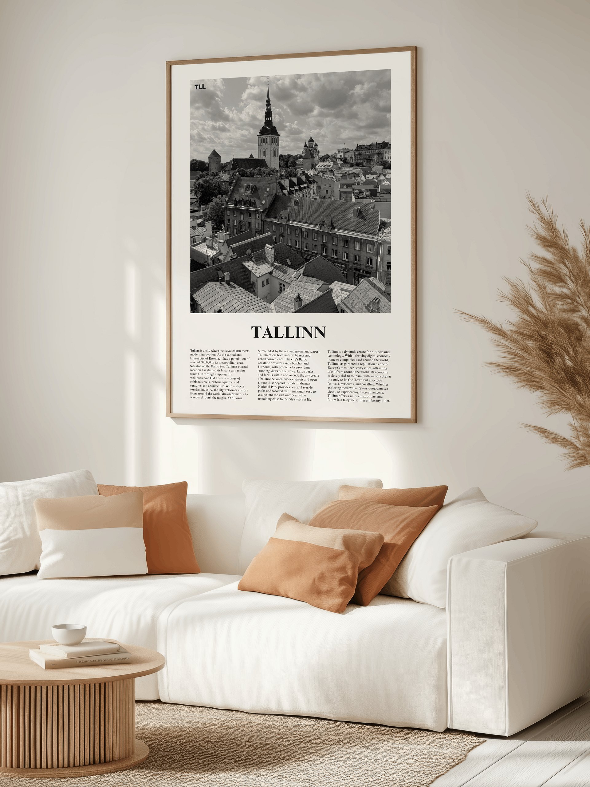 Tallinn 01 Newspaper Poster product image (3)