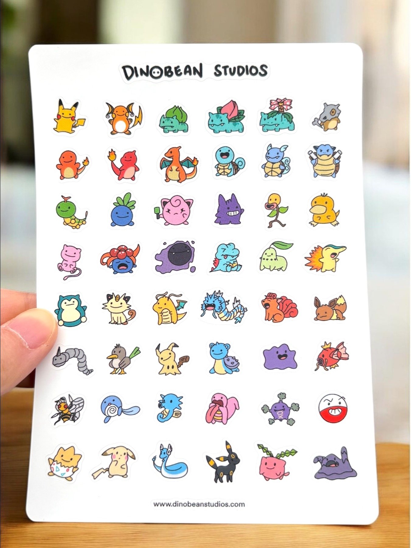 Pokemon Sticker Sheet product image (1)