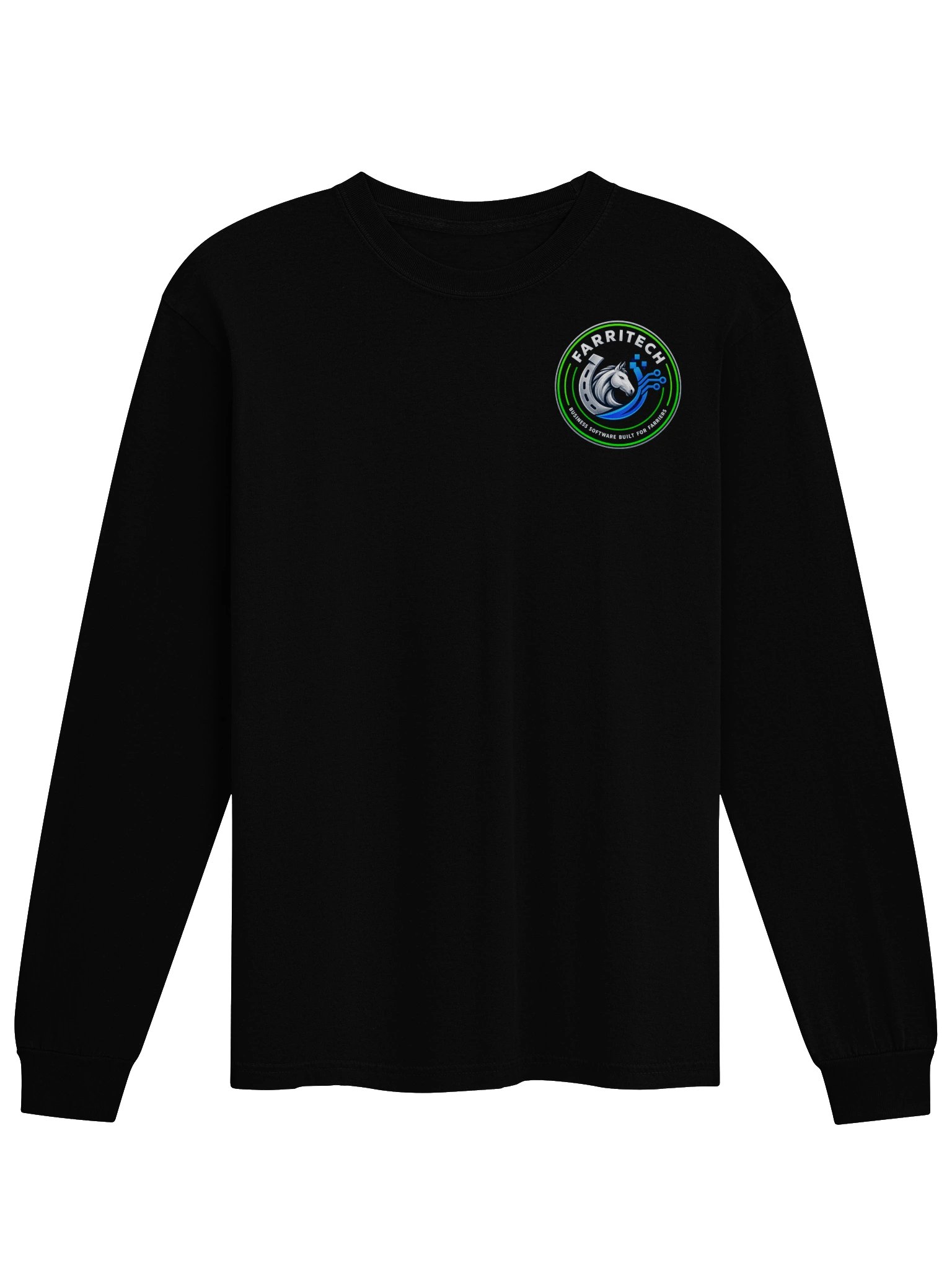 FarriTech Circuit Logo Long-Sleeve Tee product image (2)
