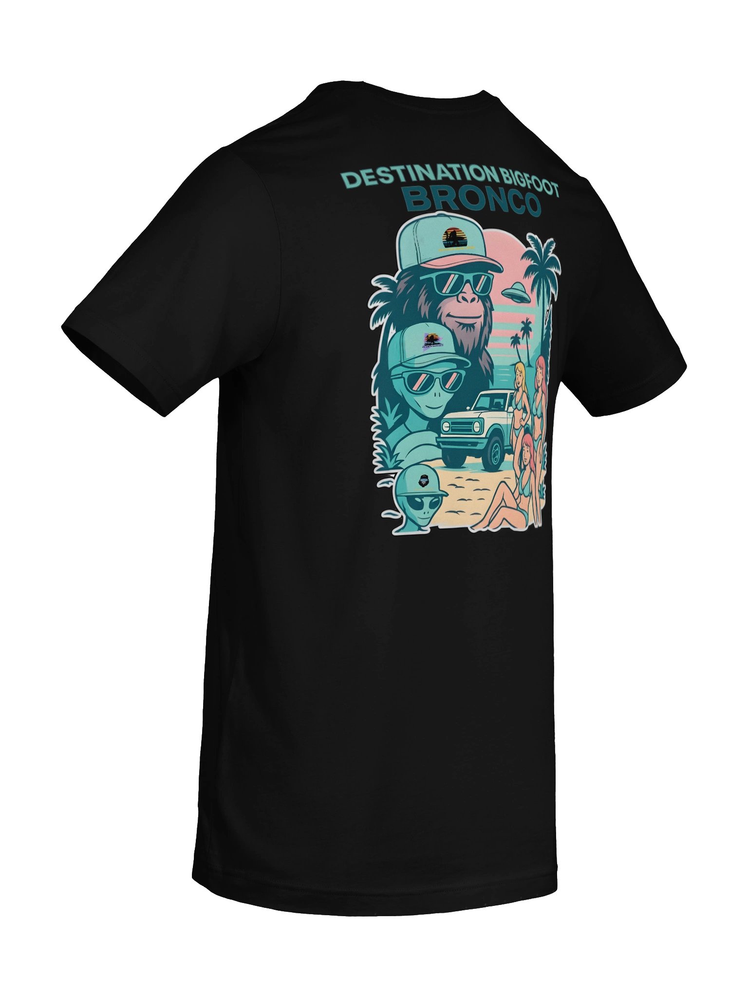 Destination Bigfoot Bronco Legends Of Sunset Best Friends T-Shirt (Multiple Colors Available) product image (110)