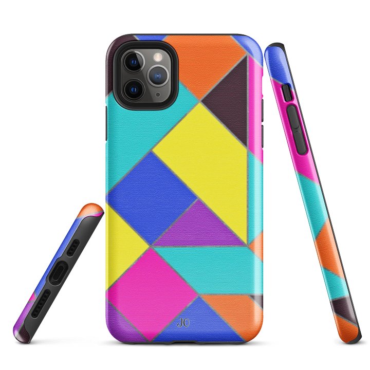 Geometric Fusion iPhone® Tough Case product image (1)