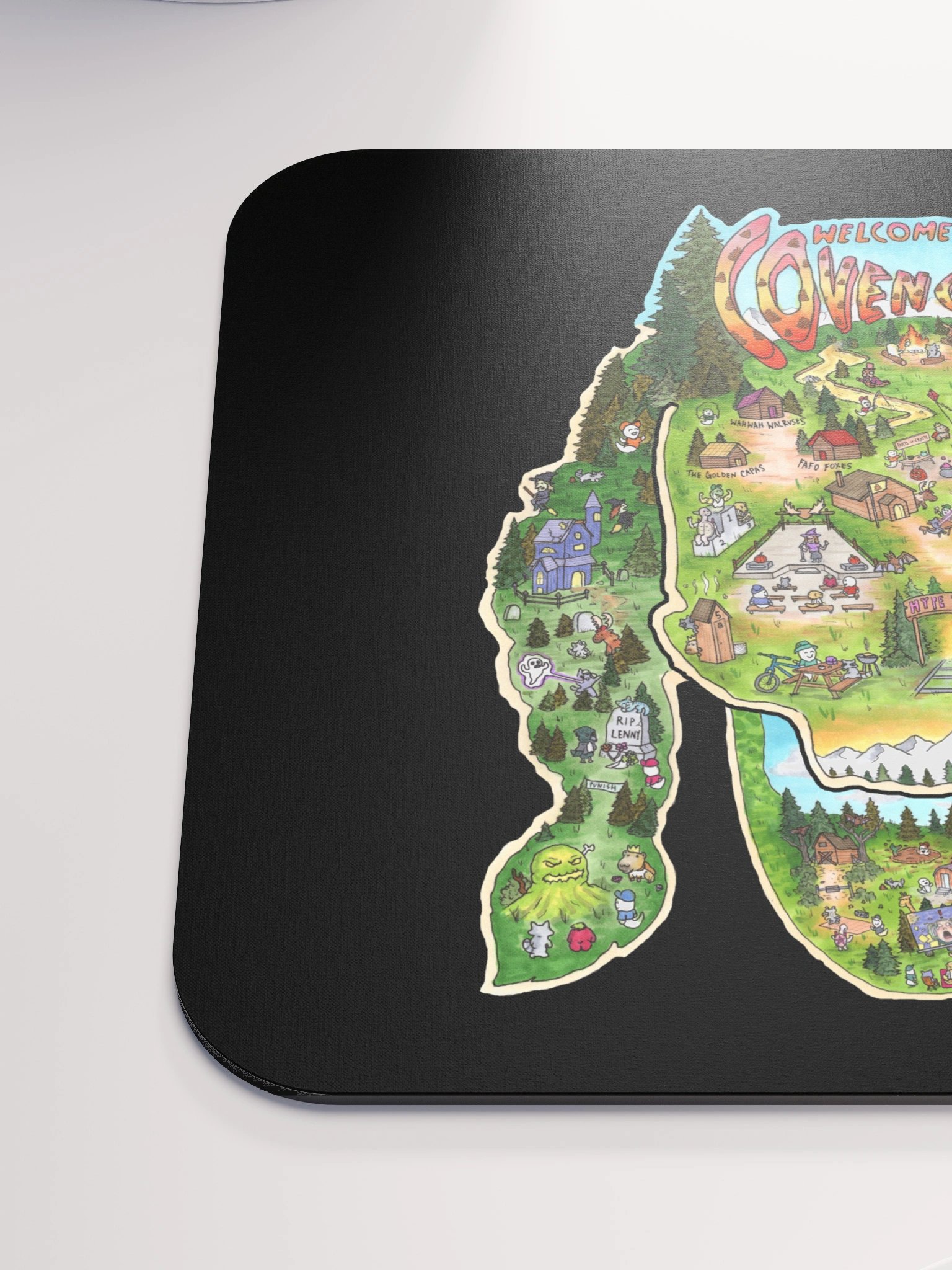 Coven Camp Map 26 Mousepad product image (6)
