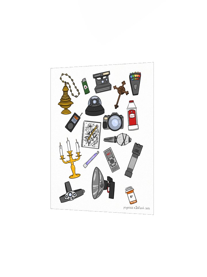 Ghost Hunting Supplies Print product image (4)