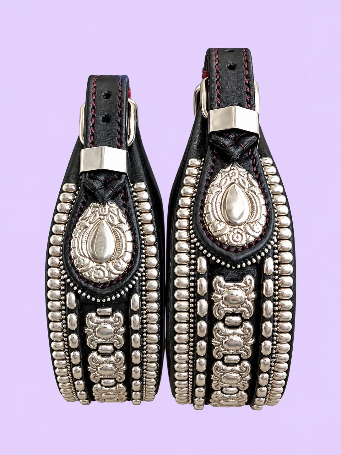 Premium Ethnic Indonesian Handcrafted Leather Dog Collar & Leash Sets product image (4)