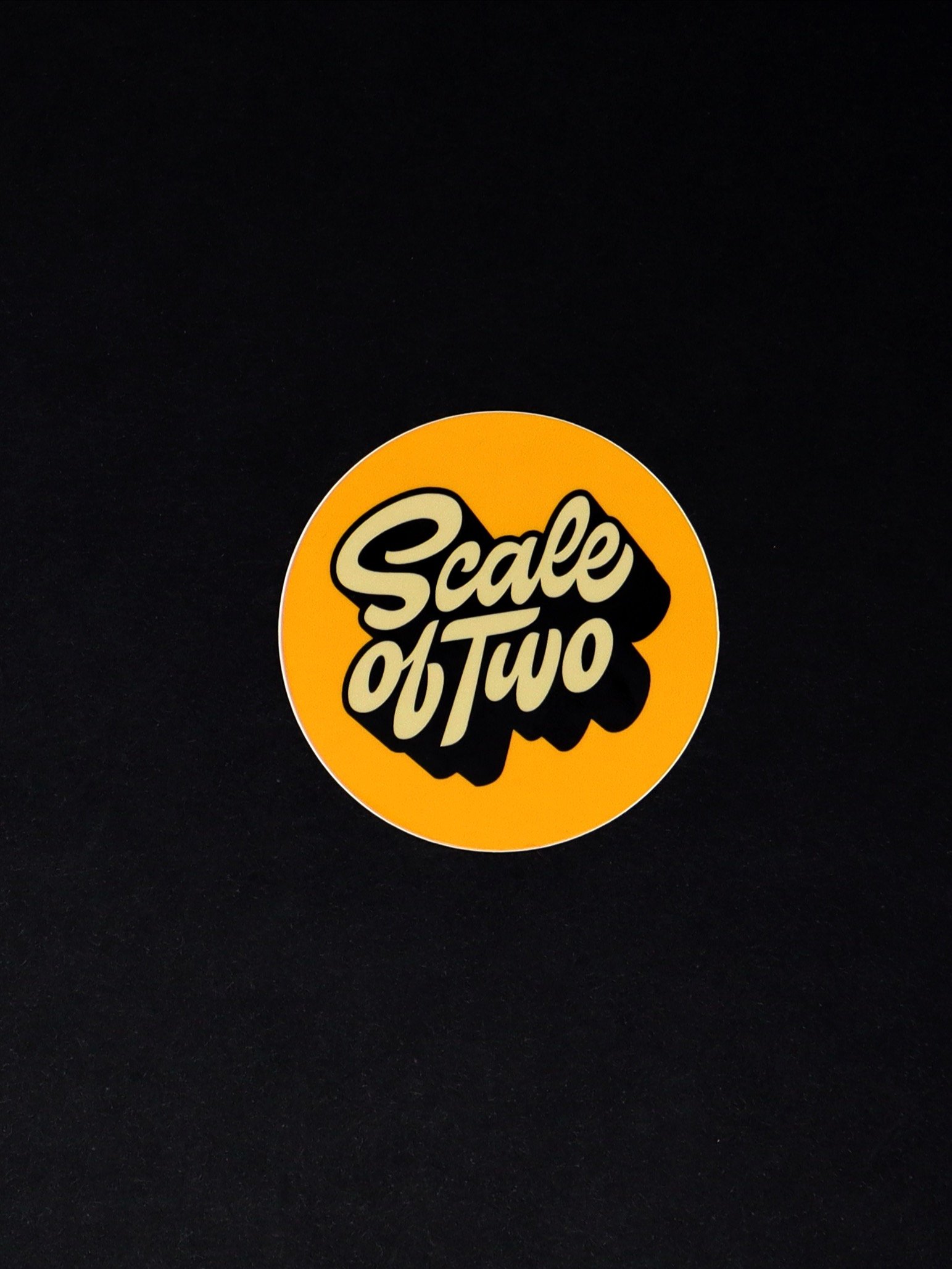 Scale of Two // Sticker product image (1)