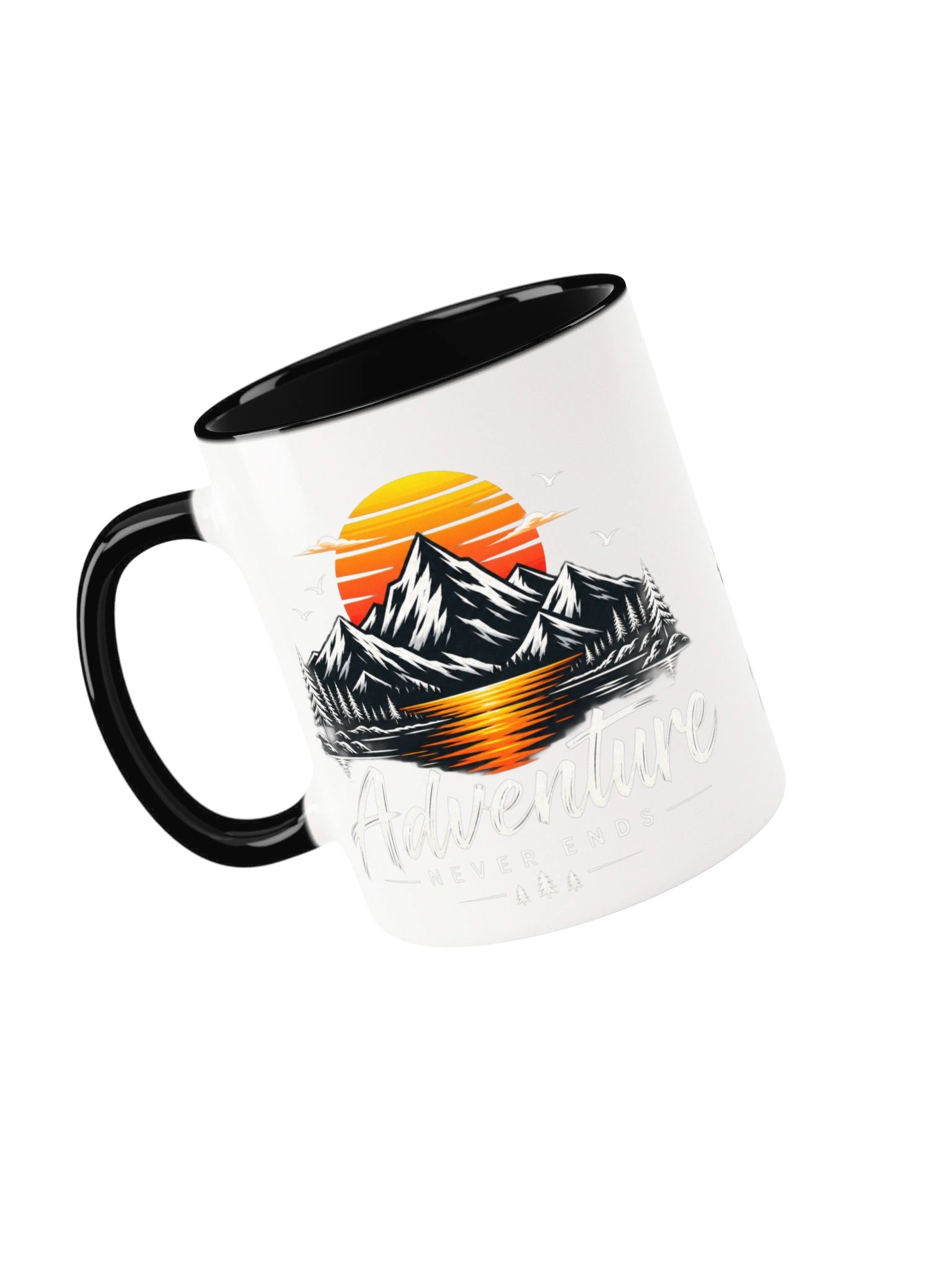 Mountain Sunset Mug – Japanese Inspired Adventure Coffee Cup for Nature Lovers product image (22)