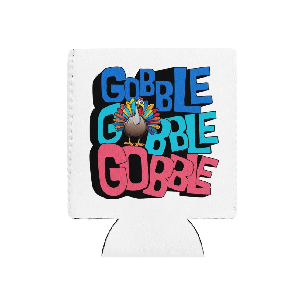 Gobble Gobble Gobble Can Cooler product image (1)