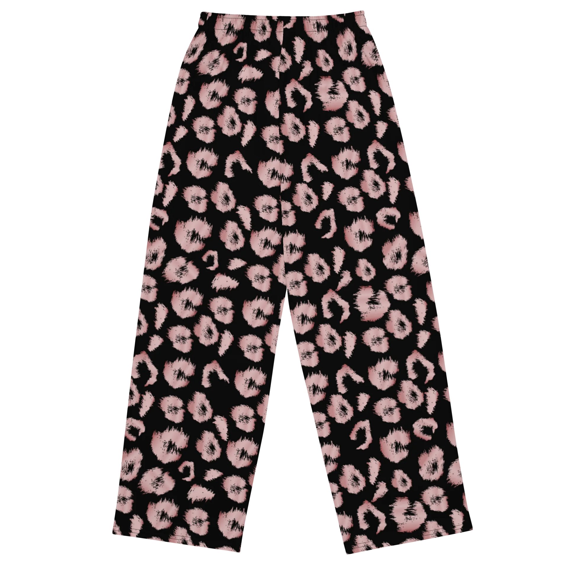 Leopard Print All-Over Print Wide-Leg Pants: Urban Comfort product image (2)